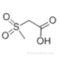 Acide acétique, 2- (méthylsulfonyl) - CAS 2516-97-4